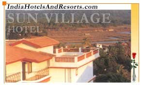 Sun Village Goa,Sun Village Resort,Sun Village Resort Goa, De Souza Group of hotels, Hotels in Goa, Goa Hotels, Goa Hotel, Hotel Booking for Sun Village Resort Goa, Goa Beach Resorts